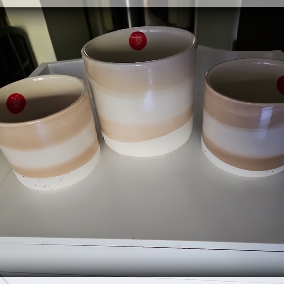 Ashland Greenhouse Series Flower Pot Set of 3 NWT - Picture 2 of 4